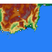 Nearby Forecast Locations - Finike - Map