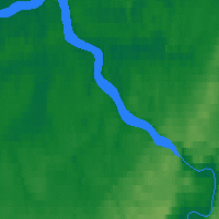 Nearby Forecast Locations - Khatanga - Map