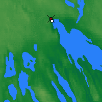 Nearby Forecast Locations - Medvezhyegorsk - Map