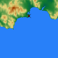 Nearby Forecast Locations - Kornino - Map