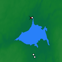 Nearby Forecast Locations - Arkazha - Map