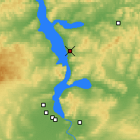 Nearby Forecast Locations - Lebyazh - Map