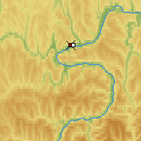 Nearby Forecast Locations - Ust-Kut - Map