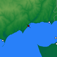 Nearby Forecast Locations - Mariupol - Map