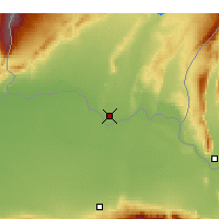 Nearby Forecast Locations - Termez - Map