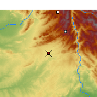 Nearby Forecast Locations - Islamabad - Map