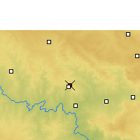 Nearby Forecast Locations - Kalaburagi - Map