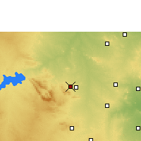 Nearby Forecast Locations - Ballari - Map