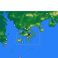 Nearby Forecast Locations - Sha Tin - Map