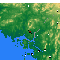 Nearby Forecast Locations - Kaesong - Map
