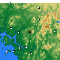Nearby Forecast Locations - Dongducheon - Map