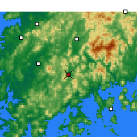 Nearby Forecast Locations - Suncheon - Map