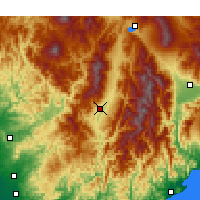 Nearby Forecast Locations - Iida - Map