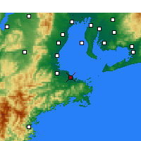 Nearby Forecast Locations - Ise - Map