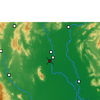 Nearby Forecast Locations - Sukhothai Thani - Map