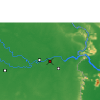 Nearby Forecast Locations - Ubon Ratchathani Agromet - Map