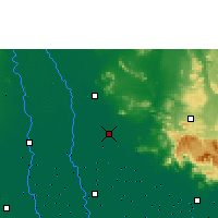 Nearby Forecast Locations - Ayutthaya Agromet - Map