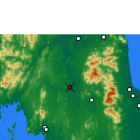 Nearby Forecast Locations - Phrasang - Map
