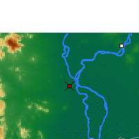 Nearby Forecast Locations - Phnom Penh - Map
