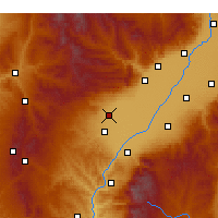 Nearby Forecast Locations - Fenyang - Map