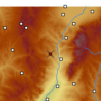 Nearby Forecast Locations - Fenxi - Map