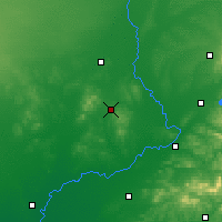 Nearby Forecast Locations - Faku - Map