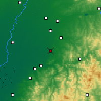 Nearby Forecast Locations - Dengta - Map