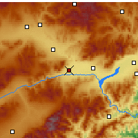 Nearby Forecast Locations - Zhuolu - Map