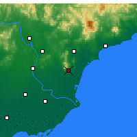 Nearby Forecast Locations - Changli - Map
