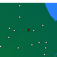 Nearby Forecast Locations - Mengcun - Map