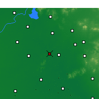 Nearby Forecast Locations - Jiaxiang - Map