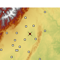 Nearby Forecast Locations - Guanghan - Map
