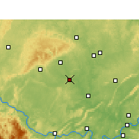 Nearby Forecast Locations - Zigong - Map