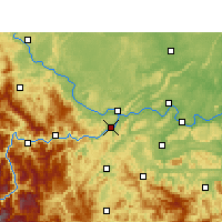 Nearby Forecast Locations - Yibin - Map
