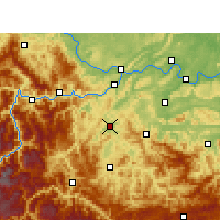 Nearby Forecast Locations - Gao Xian - Map