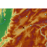 Nearby Forecast Locations - Ruili - Map