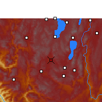 Nearby Forecast Locations - Yuxi - Map