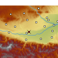 Nearby Forecast Locations - Xingping - Map