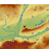 Nearby Forecast Locations - Yongji - Map