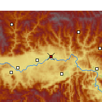 Nearby Forecast Locations - Yang Xian - Map