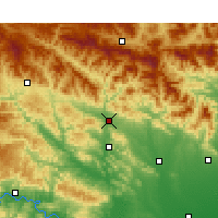 Nearby Forecast Locations - Xixia - Map