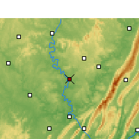 Nearby Forecast Locations - Wusheng - Map
