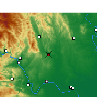 Nearby Forecast Locations - Dangyang - Map