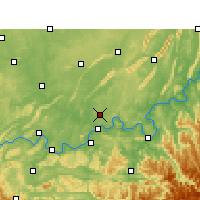 Nearby Forecast Locations - Lu Xian - Map