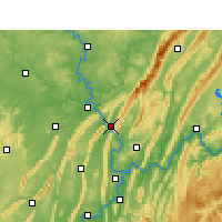 Nearby Forecast Locations - Beibei - Map