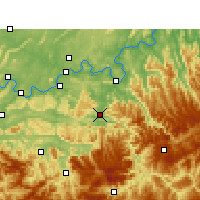 Nearby Forecast Locations - Chishui - Map