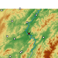 Nearby Forecast Locations - Chenxi - Map