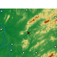 Nearby Forecast Locations - Liuyang - Map