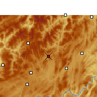 Nearby Forecast Locations - Suiyang - Map