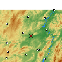Nearby Forecast Locations - Mayang - Map